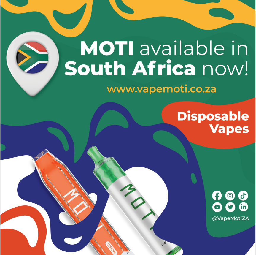Moti's Entry Into South Africa's E-cigarettes Market Occupies a Favora Moti's Entry Into South Africa's E-cigarettes Market Occupies a Favora