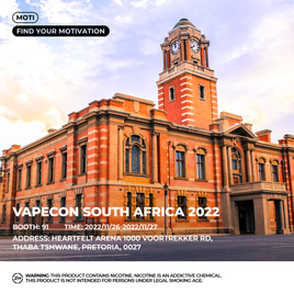 MOTI to Join South African Exhibition, Bringing More E-cigarette Options to The Market