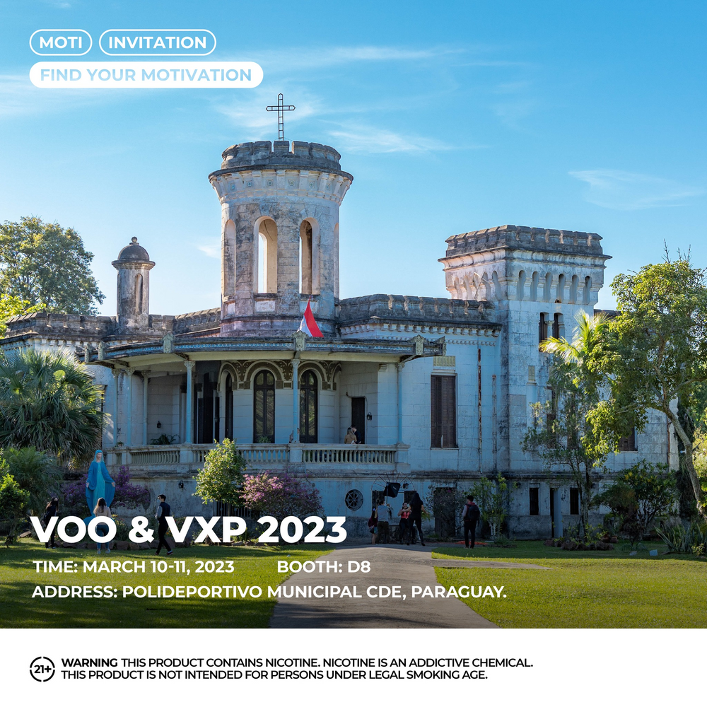 MOTI To Go Further With World Vape Show In Paraguay -- Join the Cloudy Event This Weekend!