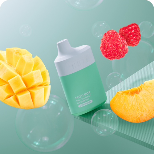 MOTI CAJA 6000 DURAZNO MANGO FRAMBUESA