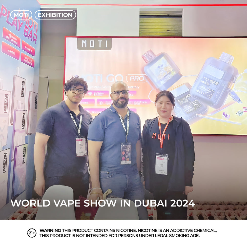 MOTI Shines at the 2024 World Vape Show in Dubai
