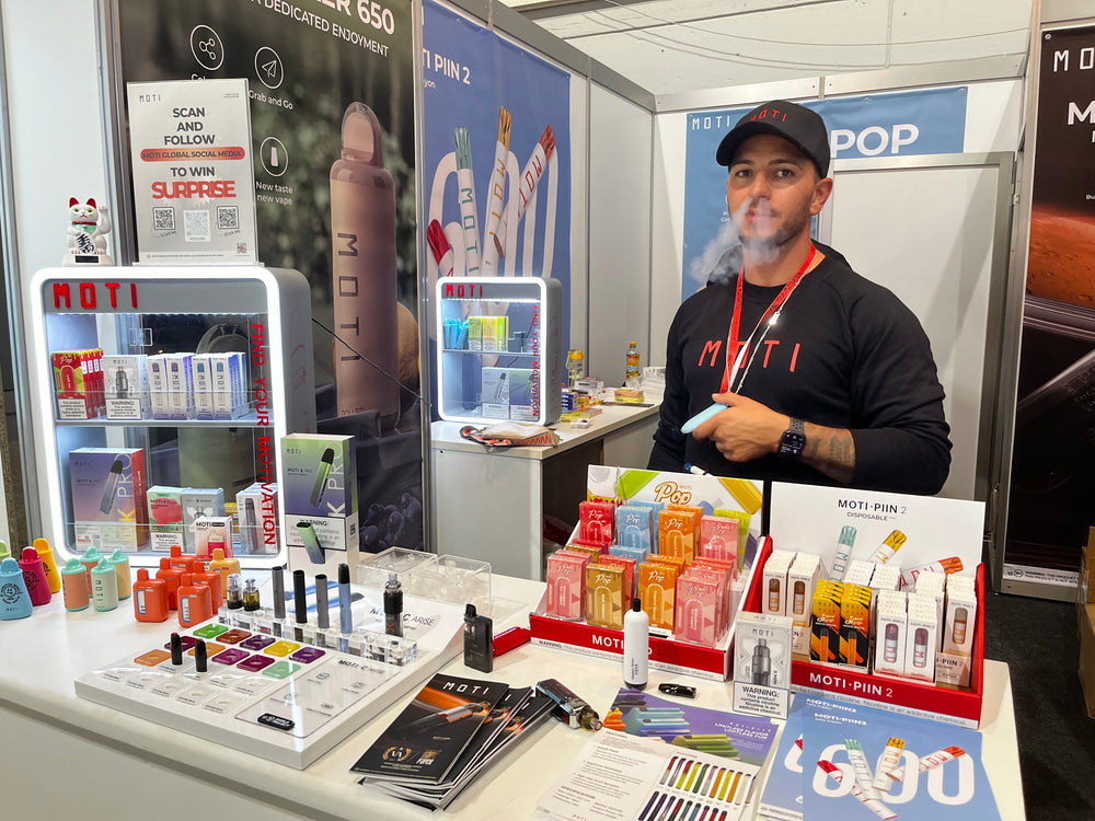 MOTI Brings New Vape Products to German Again at the World's Largest Tobacco Trade Show