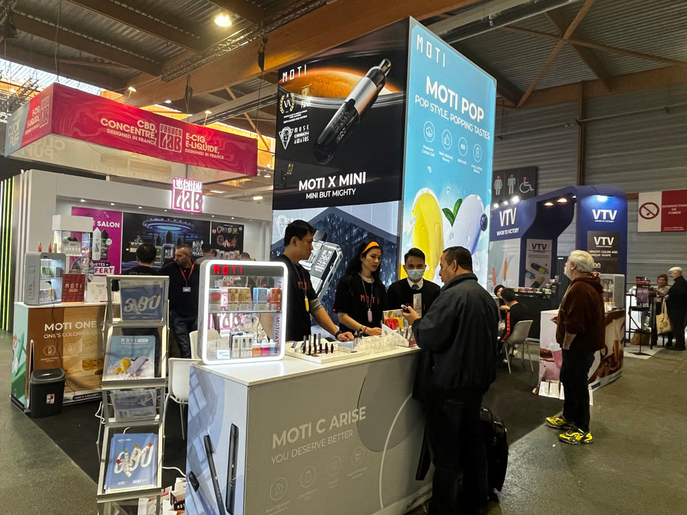 Vapexpo Paris 2022: Strong Product Strength Bring MOTI To the Forefront of Industrial Development