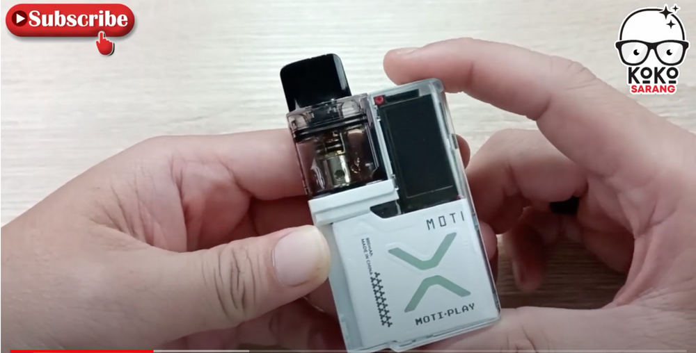 Moti vape review: MOTI Play Pod. Moti vape review: MOTI Play Pod.