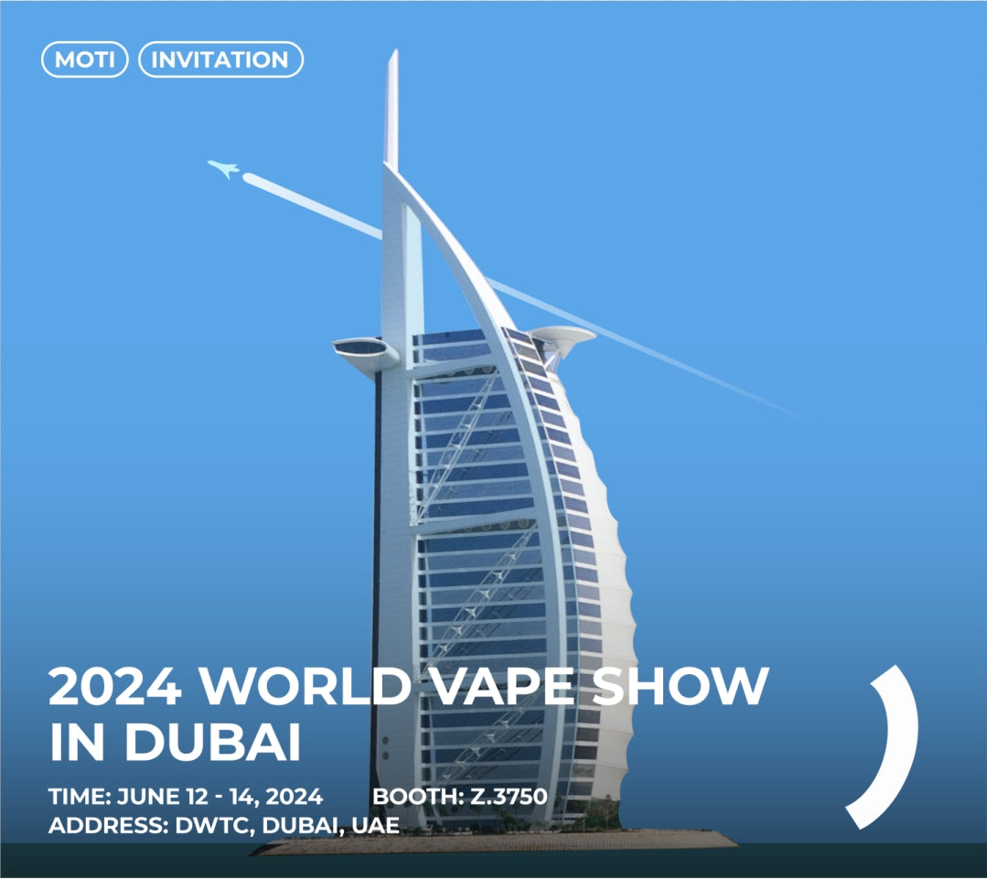 Experience the Future of Vaping with MOTI at the 2024 Dubai World Vape Show