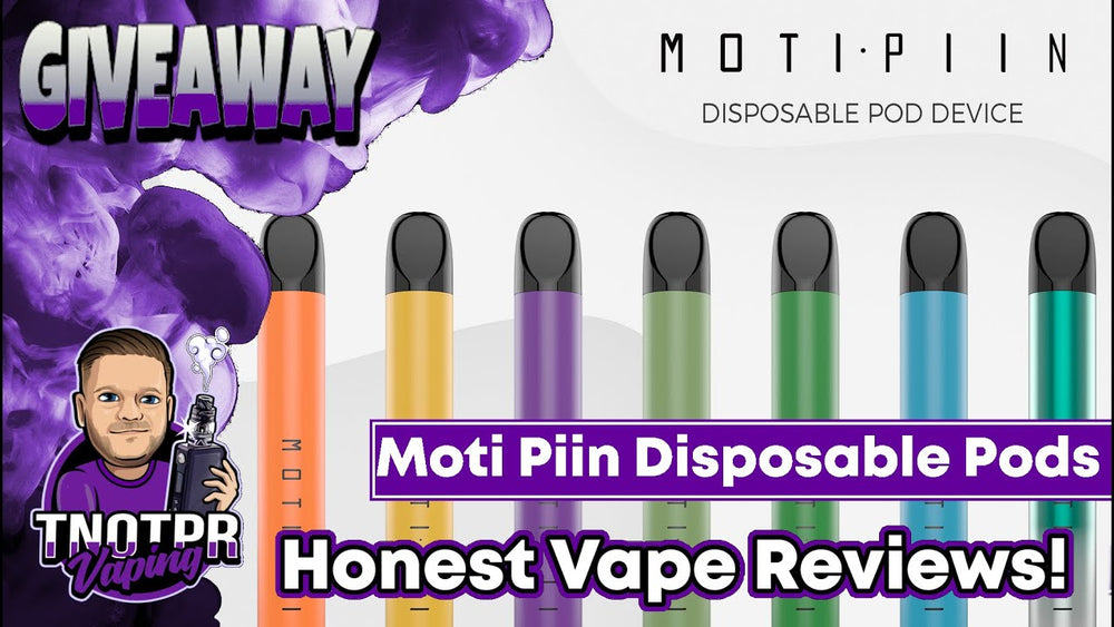 【Gary Vapes】Honest Review! Moti Piin Disposable Pods (Pod/ Device)
